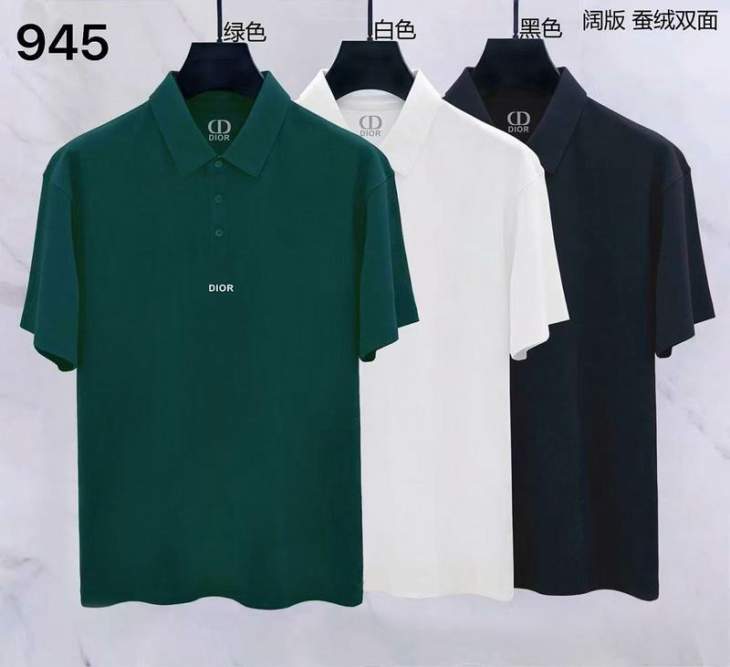 Picture of Dior Polo Shirts Short _SKUDiorM-3XL8qx94528489
